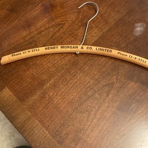 Antique Wooden Advertising Hanger